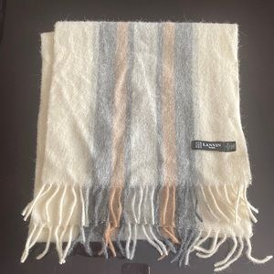 LANVIN wool/alpaca scarf